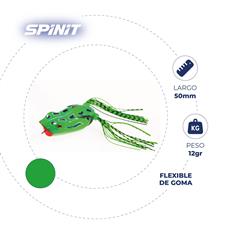 Señuelo Spinit Frog Popflex 50-12 Ver