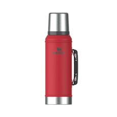 Termo Stanley Clasico Con Tapon Cebador 950Ml Rojo