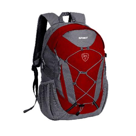 Mochila Spinit Temuco 24 Rojo/Gris Osc