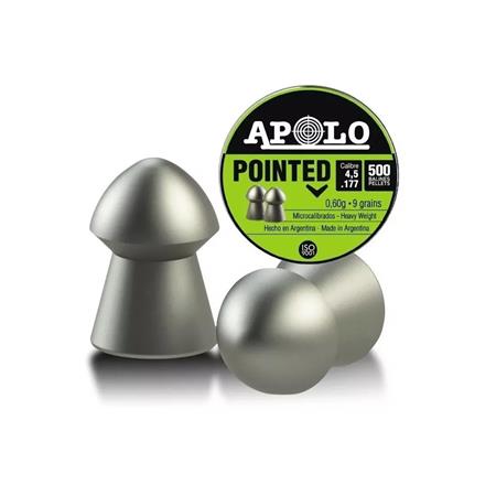 Caja Balines Pointed 4,5 X 500 Apolo