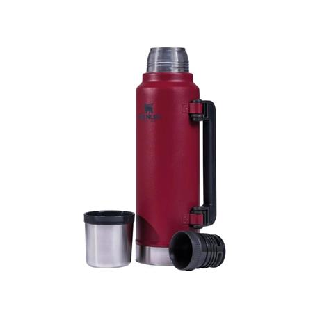 Termo Stanley Clasico Asa Plegable 1.4Lts Rojo