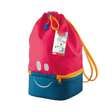 Lunchera Maped Kids Bolsa De Tela Rosa