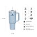 Vaso Stanley Quencher 1.18 Lts Chambray