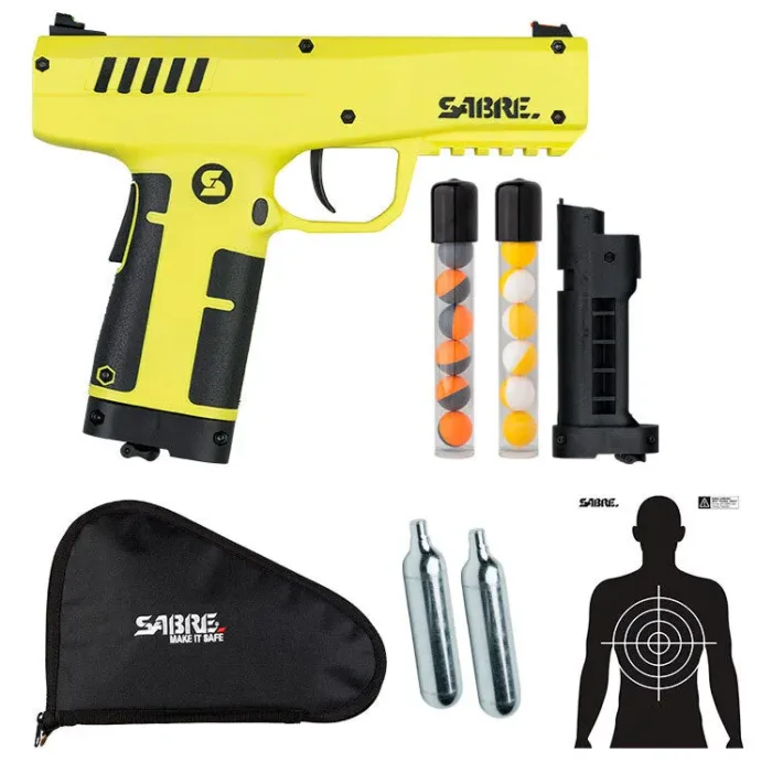 PISTOLA TRAUMATICA SABRE 2xCO2 7INE 7PIM SL-P1 C68 - Imagen 12
