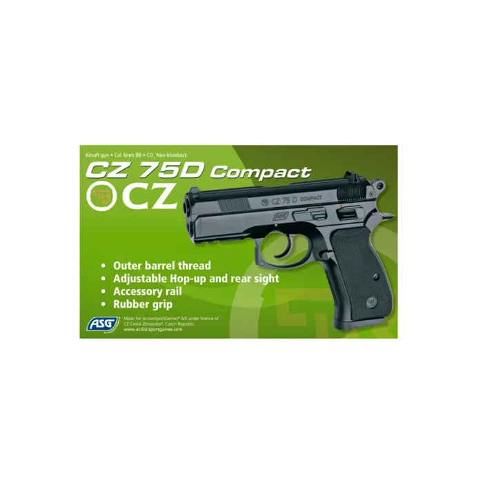 PISTOLA ASG A SOFT CZ75 CO2 6MM 15564 - Imagen 3