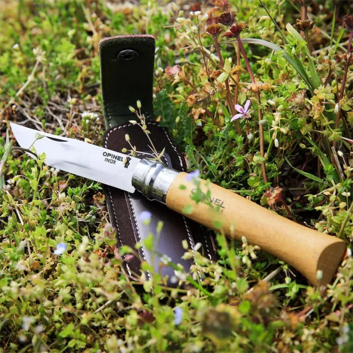 CORTAPLUMAS OPINEL N08 CON FUNDA BEECH - Imagen 2