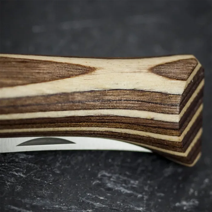 CORTAPLUMAS OPINEL N8 LAMINATED BIRCH BROWN - Imagen 4
