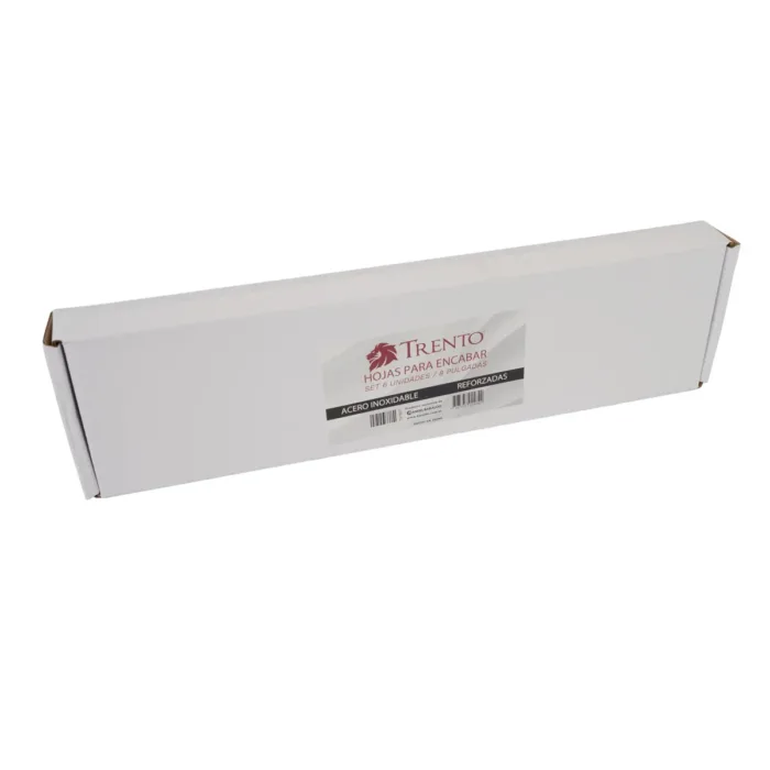 SET X6 HOJA TRENTO REFORZADA 8 INOX P/ENCABAR - Imagen 4