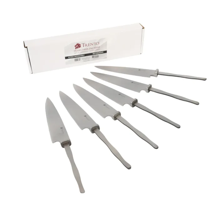 SET X6 HOJA TRENTO REFORZADA 6 INOX P/ENCABAR - Imagen 3