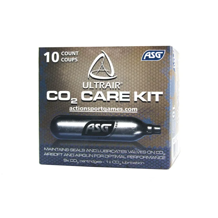 CAPSULA ASG CO2 12GR X10 9STD 1LUBRICANTE - Imagen 4