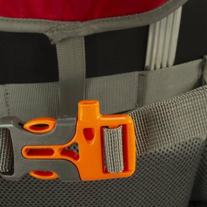 MOCHILA SPINIT TREKKER 55+5 ROJA 60L COBERTOR - Imagen 7