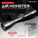 MIRA SHILBA AIR MONSTER 4X40 MIL DOT - Imagen 2