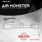 MIRA SHILBA AIR MONSTER 4X40 MIL DOT - Imagen 3