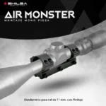 MIRA SHILBA AIR MONSTER 4X40 MIL DOT - Imagen 4