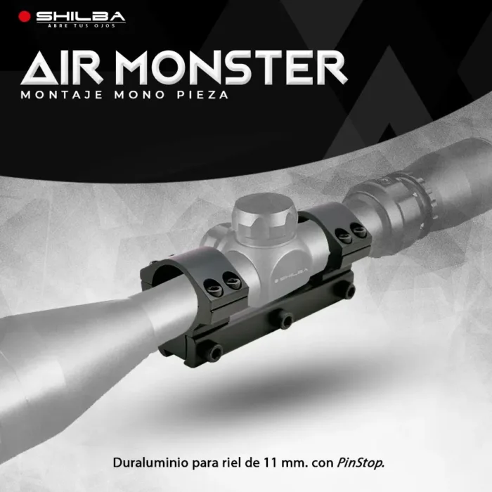 MIRA SHILBA AIR MONSTER 4X40 MIL DOT - Imagen 4