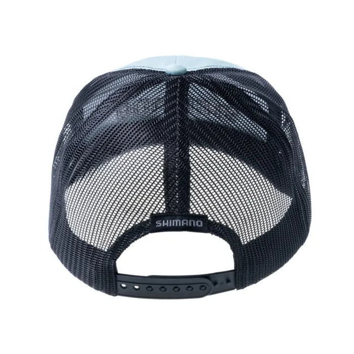 GORRA SHIMANO TRUCKER NEGRO CON LOGO VERDE - Imagen 4