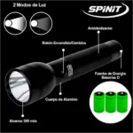 LINTERNA SPINIT METAL PRO LED 3D - Imagen 5