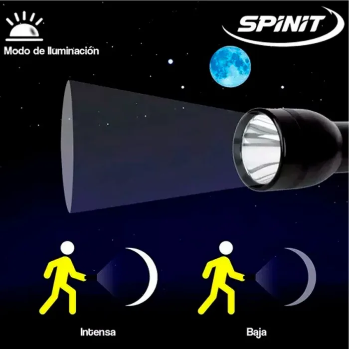 LINTERNA SPINIT METAL PRO LED 3D - Imagen 4