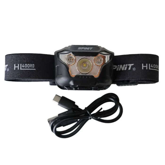 LINTERNA SPINIT HL400RD RECARGABLE DUAL - Imagen 7