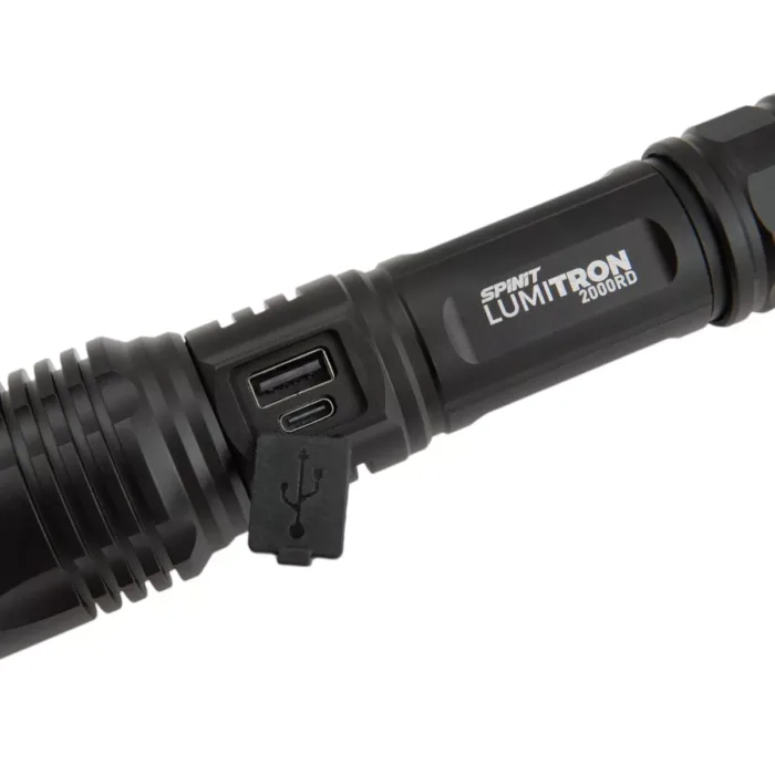 LINTERNA SPINIT LUMITRON 2000RD FUNDA RECARGABLE DUAL - Imagen 5