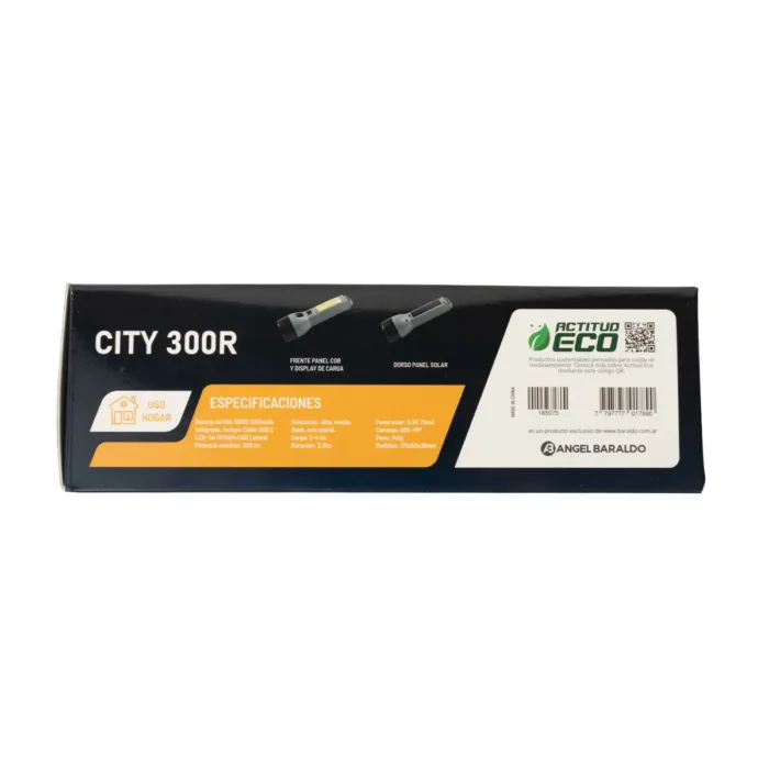 LINTERNA SPINIT CITY 300R RECARGABLE - Imagen 8