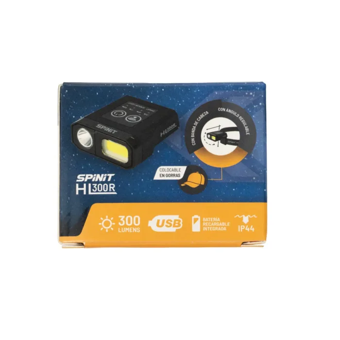LINTERNA SPINIT HL300R CLIP RECARGABLE - Imagen 5