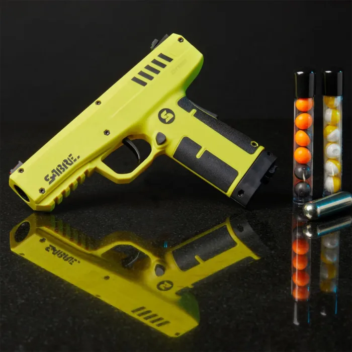 PISTOLA TRAUMATICA SABRE 2xCO2 7INE 7PIM SL-P1 C68 - Imagen 5