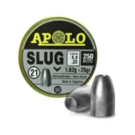 CAJA BALINES SLUG 25GR 5.5 X 250U APOLO