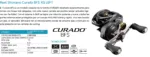 REEL SHIMANO CURADO BFS XG LEFT - Imagen 5