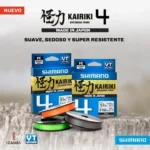 MULTIFILAMENTO SHIMANO KAIRIKI 4 20X150 NAR 0.200 - Imagen 2