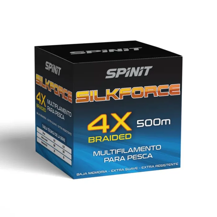 Bobina Multifilamento Silkforce 4X 0.18mm x 500m - Imagen 2