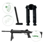 RIFLE ASG TAC CO2 SEMIAUTO BB 4.55MM - Imagen 2