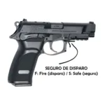 PISTOLA ASG Co2 BERSA THUNDER 9 4.5MM 17302 - Imagen 2