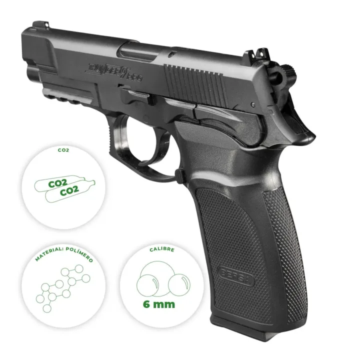 PISTOLA ASG Co2 ASOFT BERSA THUND 6MM 17309 - Imagen 2