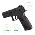 PISTOLA ASG Co2 CZ P-09 GBB 4.5MM 17537 - Imagen 4