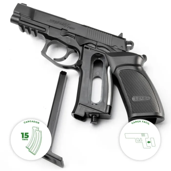 PISTOLA ASG Co2 ASOFT BERSA THUND 6MM 17309 - Imagen 3