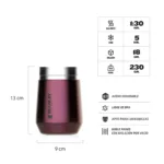 VASO STANLEY EVERYDAY 295ML WINE - Imagen 2