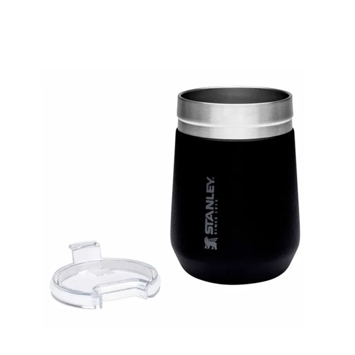 VASO STANLEY EVERYDAY CON TAPA 295ML NEGRO - Imagen 4