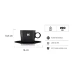 TAZA STANLEY DAYBREAK CUP + PLATO 192ML BLACK - Imagen 4
