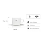 TAZA STANLEY DAYBREAK CUP + PLATO 192ML PALE STONE - Imagen 3