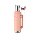TERMO STANLEY CLASICO ASA PLEGABLE 1.4LT ROSA - Imagen 3
