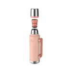 TERMO STANLEY CLASICO ASA PLEGABLE 1.4LT ROSA - Imagen 4