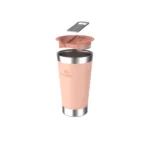 VASO STANLEY CON DESTAPADOR 473ML ROSA - Imagen 2