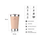 VASO STANLEY CON DESTAPADOR 473ML ROSA - Imagen 3