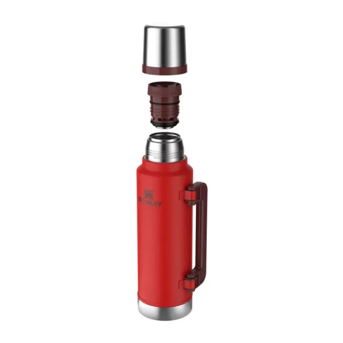 TERMO STANLEY CLASICO ASA PLEGABLE 1.4LT LAVA - Imagen 3