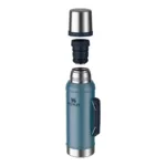 Termo Stanley Clasico Tapon Cebador 950ml – Azul - Imagen 4