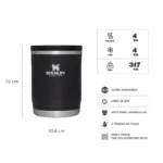 TERMO STANLEY ALIMENTO ADVENTURE TO GO 532ML NEGRO - Imagen 2