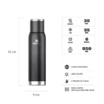 TERMO STANLEY ADVENTURE TO GO 1.3LT CHARCOAL - Imagen 3