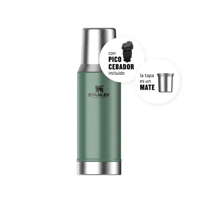 TERMO STANLEY MATE SYSTEM 800ML VERDE - Imagen 4
