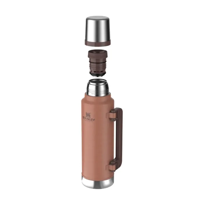 TERMO STANLEY CLASICO ASA PLEGABLE 1.4LT CLAY - Imagen 2